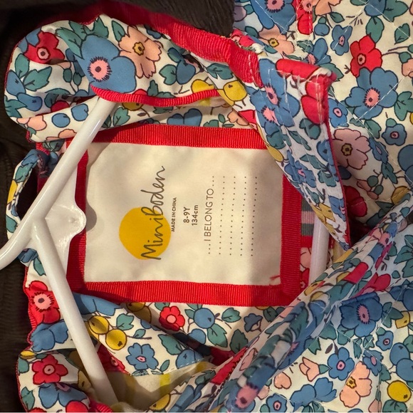 Mini Boden Floral Kids Jacket - Picture 4 of 5